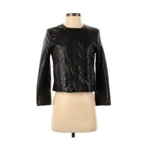 Club Monaco leather jacket